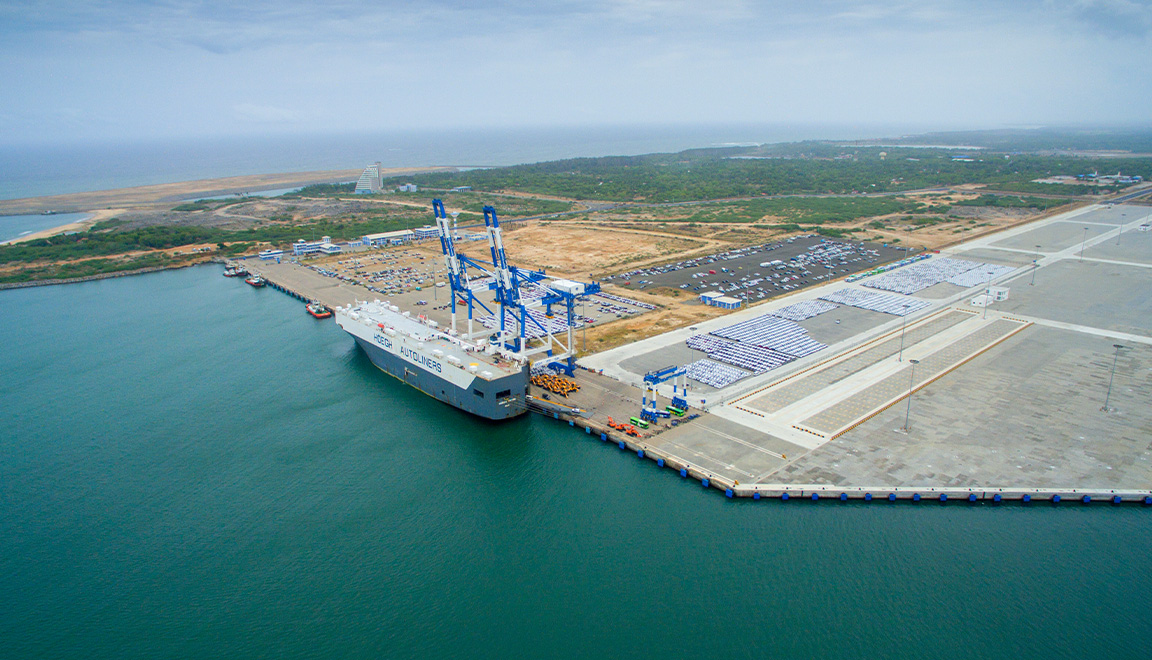 斯里蘭卡漢班托塔港發展項目一期、二期工程