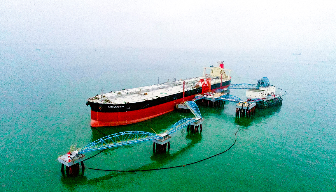 中化泉州30萬噸級原油碼頭工程（結構45萬噸）