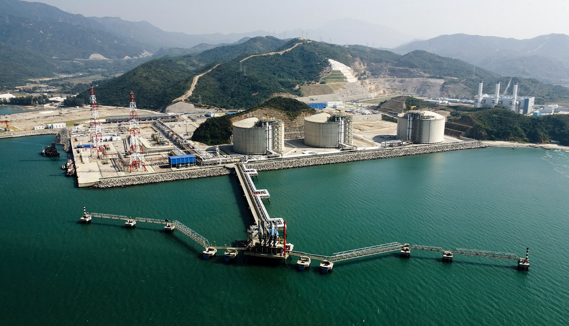 廣東大鵬LNG 碼頭工程