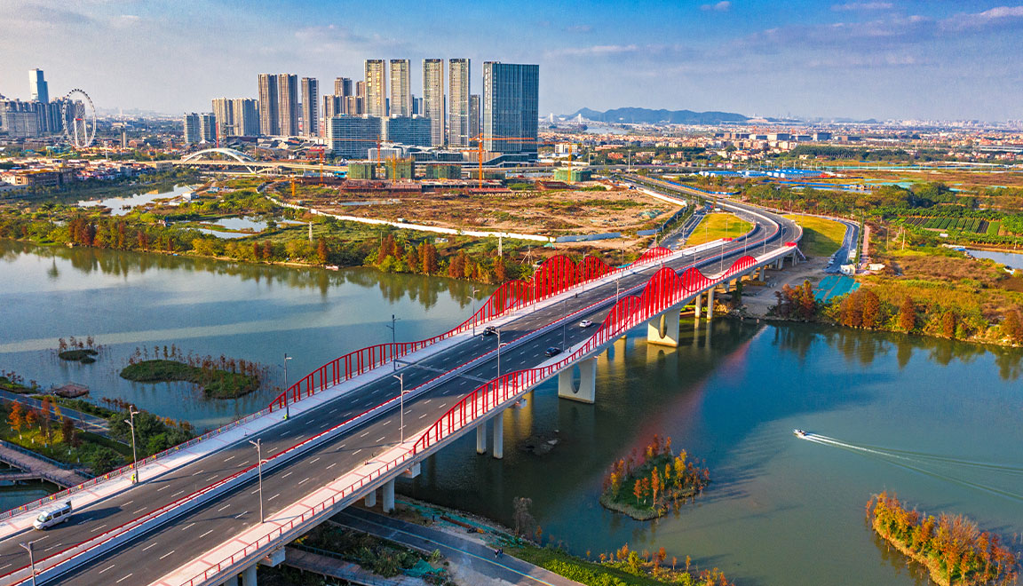 佛山市順德區環湖路桂畔海大橋