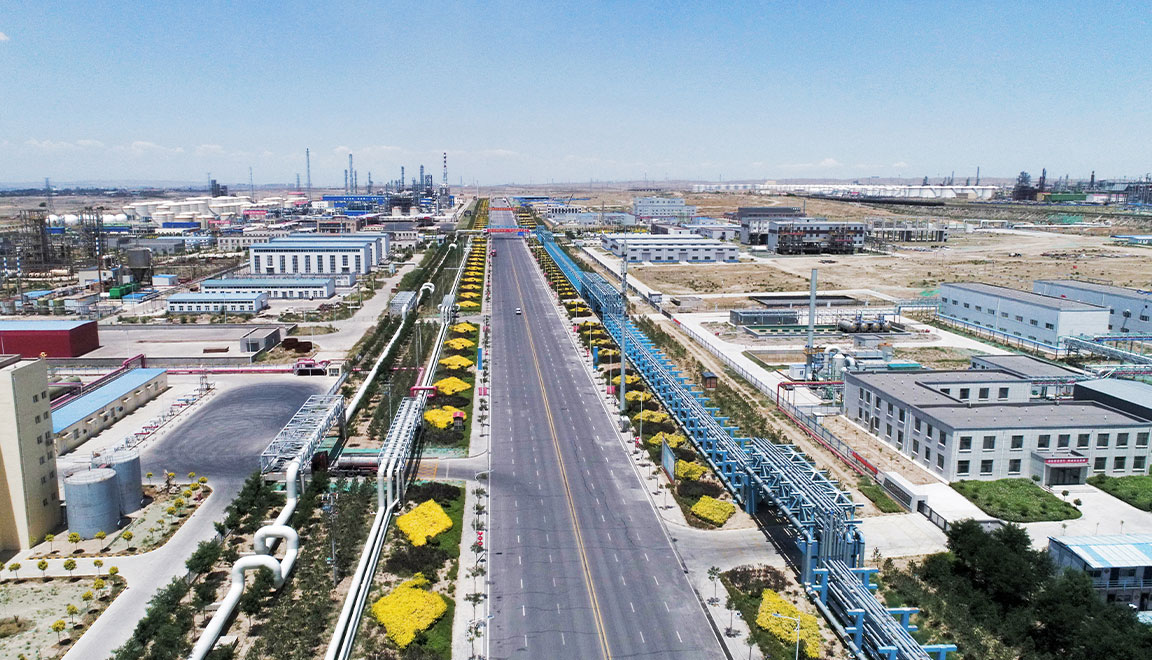 寧東基地化工新材料園區(qū)鴛鴦湖片區(qū)啟動區(qū)地上管廊及污水工程
