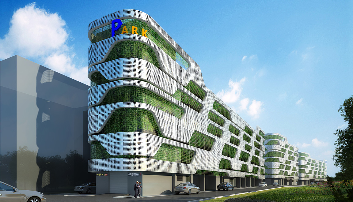 三亞金雞嶺社區(qū)立體停車樓