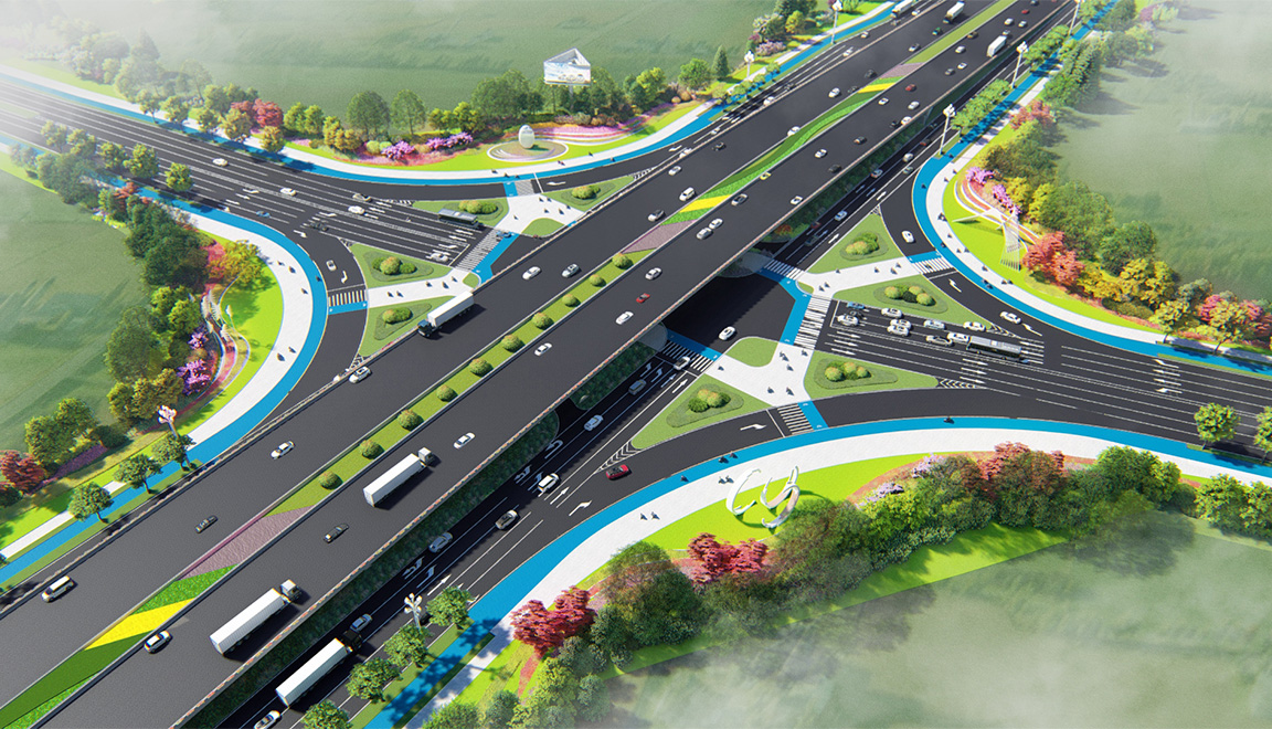 天府大道北延線(濛陽段)工程南段工程