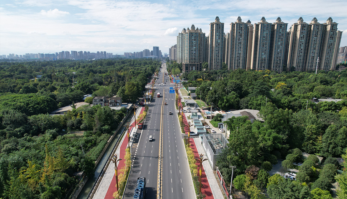 成都溫江鳳溪大道、鳳翔大道提升改造工程