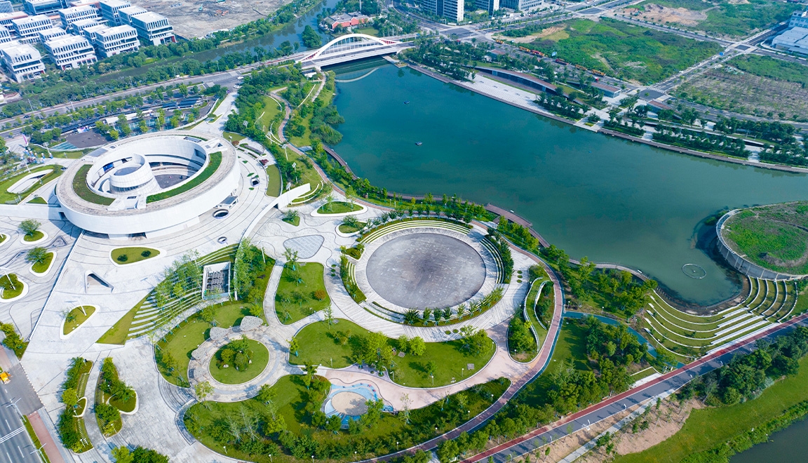 寧波奉化城市轉型示范區綜合開發項目—濱江生態公園