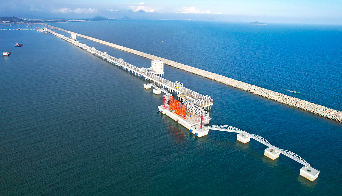 茂名港博賀新港區東區油品碼頭工程