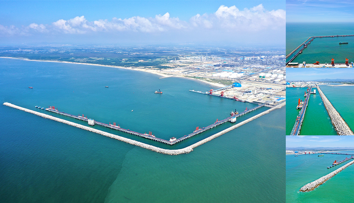廣東石化2000萬噸年重油加工工程產(chǎn)品碼頭工程EPC項目防波堤工程