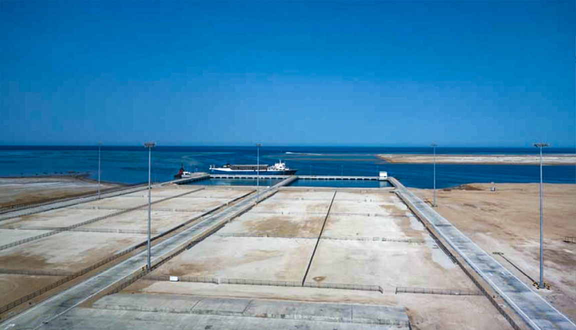 蘇丹港牲畜碼頭工程