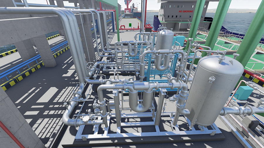 油氣化工碼頭數(shù)字化交付