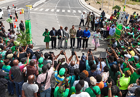 牙買加道路項目舉行通車儀式 