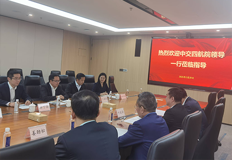 鄧磊拜會南光置業有限公司總經理葉政諳 